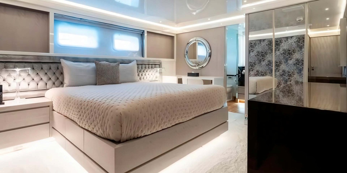 Аренда мега яхты BAGLIETTO 136 Aquila в Греции